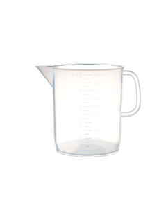 BEAKERS WITH HANDLE, SHORT FORM, PP, 5000ML 231084