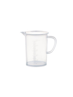 BEAKERS WITH HANDLE, TALL FORM, PP, 500ML, PK/12 231110