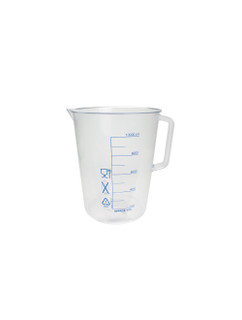 BEAKERS W/HANDLE, PRINTED GRADUATIONS, PMP, 100ML, PK/6 231116
