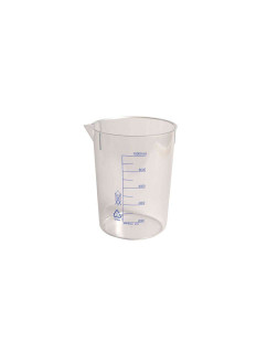 BEAKERS, PRINTED GRADUATIONS, POLYMETHYLPENTENE,PMP, 2000ML, PK/4 231154