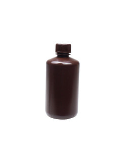 REAGENT BOTTLE, NARROW MOUTH, AMBER, HDPE, 250ML, PK/12 231248