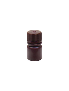 REAGENT BOTTLE, NARROW MOUTH, AMBER, HDPE, 8ML, PK/72 231274
