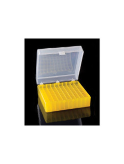 HINGED STORAGE BOX FOR MICROTUBES / CRYO VIALS, 100 PLACES, PK/4 231560