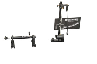 Ballistic Pendulum - Experiment Components Only - Studying Velocity, Potential & Kinetic Energy - Launcher, Pendulum, Measuring Board, Rod, Ball - (Base Not Included) - Visual Scientifics by Eisco 225614