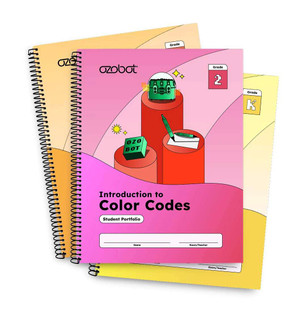 Intro to Color Codes 12pk Student Portfolio - First Grade 233680
