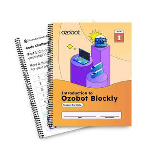 Intro to Blockly 12pk Student Portfolio - First Grade 233715