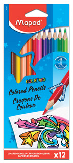 Color'Peps Triangular Colored Pencils x12, 144 sets 232385