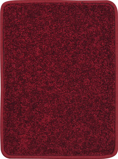 Endurance 6' x 6' Area Rug in Color Burgundy 234140