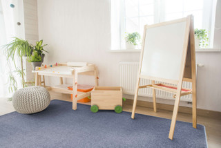 Endurance 6' x 6' Area Rug in Color Glacier Blue 234155