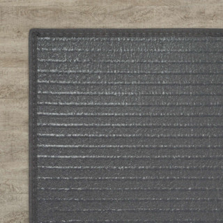 Water Mill 7'8" x 11" area rug in color Tungsten 235330