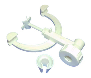 Single Burette Clamp, Fisher-Type, Polypropylene Single Burette Clamp, Fisher-Type, Polypropylene