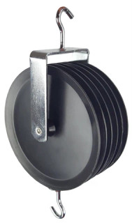 Large Triple Plastic Pulley
