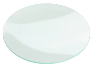 Cover Glass with Fire-Polished Edge, 70mm Diameter.  Made from borosilicate glass.  Pack of 10