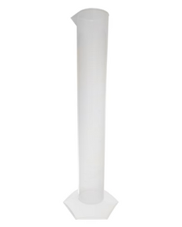Polypropylene Graduated Cylinder with Hex Base, 1000ml Capacity Polypropylene Graduated Cylinder with Hex Base, 1000ml Capacity