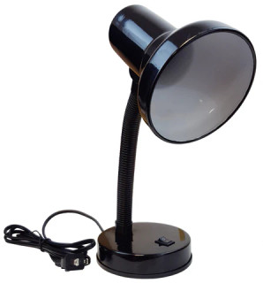Table Lamp 12 inch height, with flexible goose neck.