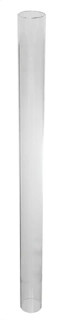 Resonance Tube, Glass, 38mm OD x 450mm length, Ungraduated.
