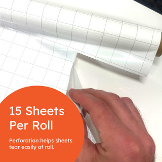 Portable Static Cling Dry Erase Grid Sheets, 31.5"x24", 15 Pack_4 Portable Static Cling Dry Erase Grid Sheets, 31.5"x24", 15 Pack_4