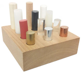 Density Rod Set - Twelve Rods of Different Materials