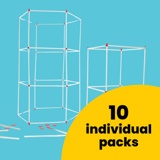 FutureMakers Straw Structures Small Group Pack for STEM Building_main