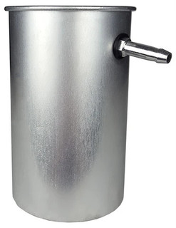 Overflow Can with Pour Spout