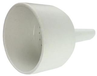 Porcelain Buchner Funnel, 100mm Funnel Diameter, 30mm Tube Diameter