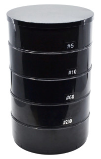 Eisco Labs: 6 Piece Stackable Sieve Set, 7 Inch - Plastic_MAIN