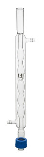 Eisco Labs: 200mm Bulb Condenser - Screw Thread 19/26 Socket & Cone_MAIN