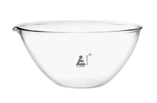 Eisco Labs: 2000ml Flat Bottom Evaporating Basin – Borosilicate Glass 200 mm OD_main