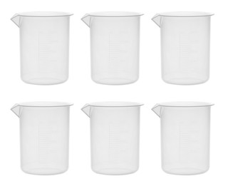 Eisco Labs: Beaker - Euro Design, Polypropylene, 250 x 10ml. Pk/6_main Eisco Labs: Beaker - Euro Design, Polypropylene, 250 x 10ml. Pk/6_main