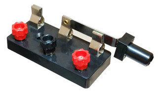 Knife Switch, Single Pole, Double Throw with Screw Type Binding Posts