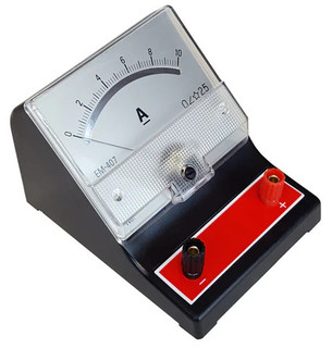 Analog Ammeter, 0 A to 10 A, DC, Case of 40_MAIN