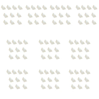 Glass Equilateral Prism, 100mm Long, Case of 100 