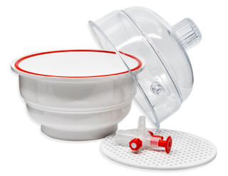 Eisco Labs: 15cm Vacuum Desiccator – Polypropylene & Polycarbonate_main