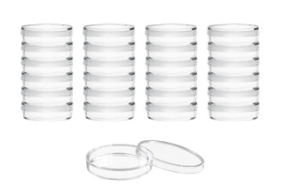 Eisco Labs: 35mm Disposable Polystyrene Petri Dishes – Sterile, 25-Pack_main