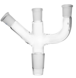 Eisco Labs: Multiple Adapter, Three Necks - Socket Size: 19/26 - Cone Size: 29/32_main