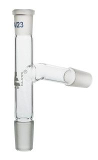Eisco Labs: Still Head Plain with Thermometer Socket B14, Cone Size 24/29 & Fits Condenser 19/26_main