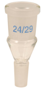 Eisco Labs: Expansion Adapter, 24/29 Socket Size, 14/23 Cone Size, Borosilicate Glass_main