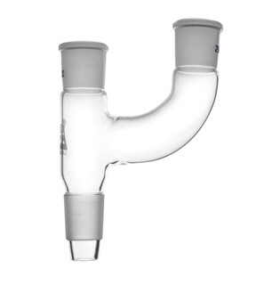 Eisco Labs: Adapter Multiple - Two Necks Parallel, Socket Size 29/32, Cone Size 29/32_main