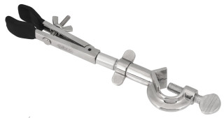 Eisco Labs: 2 Prong Single Adjustable Universal Clamp - Small, with Integral Bosshead_main