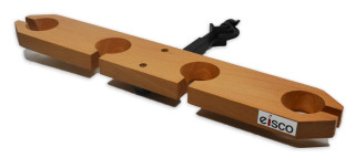 Eisco Labs:  Funnel Stand with 4 Slots & Iron Clamp - Holds Funnels Up to 16mm_main