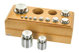 Eisco Labs: Balance Weight Set - Stainless Steel, 12 Pieces, 1000g_main Eisco Labs: Balance Weight Set - Stainless Steel, 12 Pieces, 1000g_main