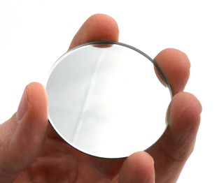 Eisco Labs: Convex Mirror - Glass, 50mm Dia, 75mm Focal Length_main