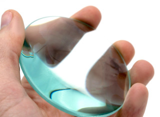 Eisco Labs: Glass Lenses - Double Convex, Dia 75mm, Focal Length 100mm_main