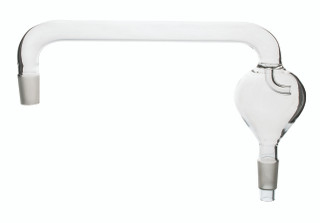 Eisco Labs: Vertical Pear-Shaped Splash Head, 24/29 Flask, 19/26 Condenser_main