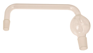 Eisco Labs: Splash Head Pear Shape, Vertical, 24/29 Flask & Condenser_main