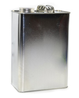 Eisco Labs: 1-Gallon F-Style Metal Can with Cap – 1-3/4" Delta Opening_main