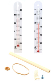 Eisco Labs: Sling Psychrometer Kit - Determine Humidity & Dew Point_main