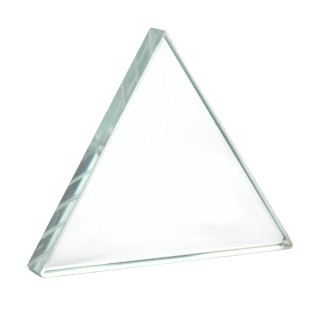 Eisco Labs: Equilateral Glass Refraction Prism – 60mm, Optical Clarity_main