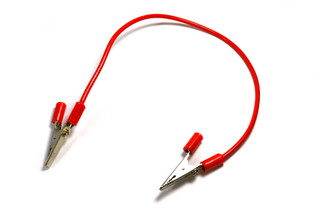 Eisco Labs: Connecting Leads, Length 750mm, Red_main