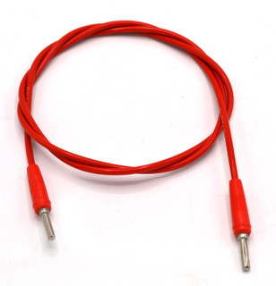Eisco Labs: Connecting Leads 4mm, Length 1000mm, Red_main